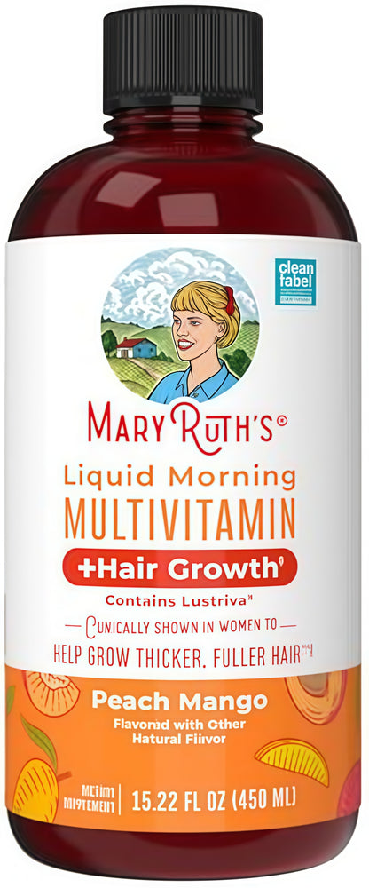 Liquid Morning Multivitamin + Hair Growth
